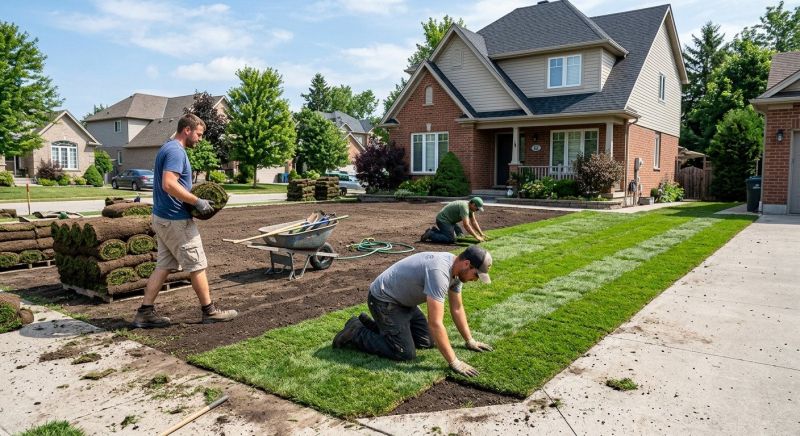 Sod Laying Service in Rockwall, TX